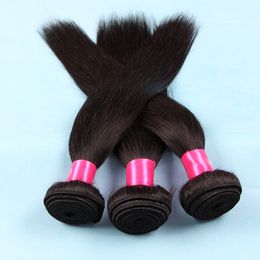 top grade unprocessed silky straight wave virgin brazilian hair weave 50g one piece6pcs lot human peruvian hair bundles natural Colour