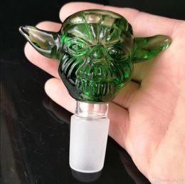 Cartoon Glass Beast Bubble Head Bongs Oil Burner Pipes Water Pipes Glass Pipe Oil Rigs Smoking Free Shipping