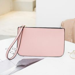 brand designer women wallets Coin Purses Holders wristlets card holder fashion single zipper designer men pu leather famous wallet lady ladies purse 6 colors 8887