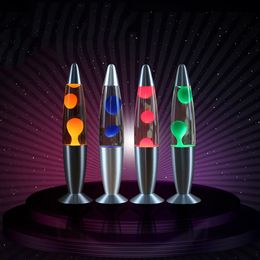 Car Liquid Lava Lamp Sound LED Plasma Ball Electrostatic Night Light Aluminium Alloy Lamp Decoration Jellyfish Atmosphere Lights