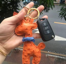 Keychains Key Buckle Purse Pendant Bags Giraffe Keychain Man Woman Bag Charm Pendant Accessories