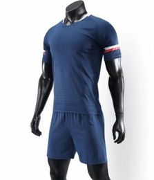 Top 2019 Customized football Uniforms kits Sports Soccer Jersey Sets Jerseys With Shorts Soccer Wear custom clothing many different colors