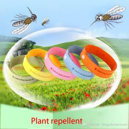 Baby Mosquito Repellent Bracelet Outdoor Plant Essential Oil Mosquito Repellent Belt Safe Non-Toxic Travel Artefact Wristband BH1781 ZX