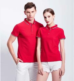 Good quality wholesale Soft Touch Custom Fit Polo T- shirt Cute Couple Shirt Design golf T shirt 5pcs /lot free Shipping