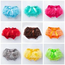 Baby Girls Shorts Kids Lace Bowknot PP Pants Girl Casual Triangle Bread Pants Infant Summer Cotton Breathable Bloomers Underpants AYP692
