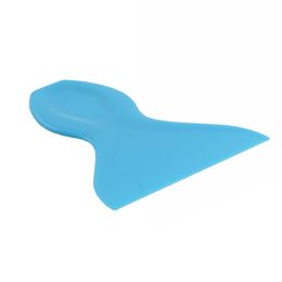 Quality Little Foot Car Vinyl Scraper Blue 7.5x6cm Car Tint Tool For Vinyl Wrapping MO-165