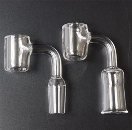 4mm Thick XL Flat Top 20mm OD Quartz Banger Domeless Quarts Nail 10mm 14mm 18mm Male Female Banger Nail For Glass Water Pipes