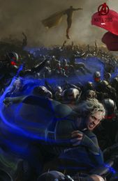 Movie Poster 24x36 2015 Avengers 2 Age of Ultron - Hawkeye Comic Con