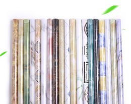 Self adhesive Marble Vinyl Wallpaper Roll Furniture Decorative Film Waterproof Wall Stickers for Kitchen Backsplash Home Decor YD0574