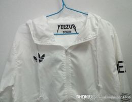 yeezus windbreaker white