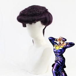 JoJo's Bizarre Adventure Golden Wind Higashikata Josuke Cosplay Wig