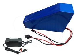 EU Russia Without Tax! 51.8V 52V 30Ah 14S Triangle Electric Bicycle Battery lithium battery for 750W 1000W 1500W Ebike hub motor kit