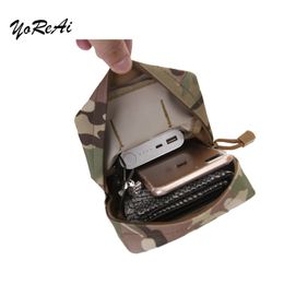 Tactical Molle Pouch Bag Utility Pouch for Belt Outdoor Hunting Waist Belt Pack Accessory Bag Portable Purse Packs