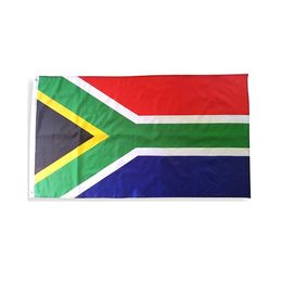 South-Africa-Flags Banners, Custom Size Design Flags 100% Polyester For Festival Double Stitched Outdoor Indoor All Countries