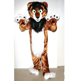 2019 High quality Simulated lion Mascot Costumes stage performance Movie props cartoon Apparel Custom made Adult Size