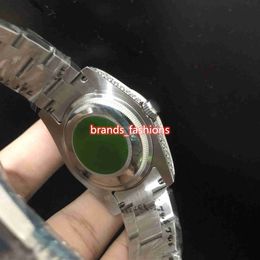 2023New Men's Ice Diamond Wristwatch Arabic Digital Scale Watch Silver Stainless Steel Case Diamond Strap Automatic Mechan