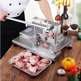 Commercial manual frozen chicken chop chop new bone machine bone cutting machine Bone Saw ribs for sale