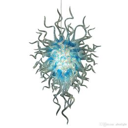 Modern Chandeliers Lighting Murano Art Home Decorations Living Room American Style Hand Blown Glass Chandelier