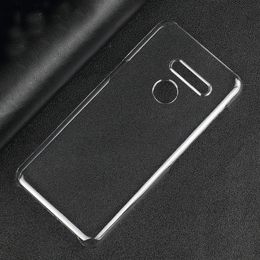 Ultra Temizle Kristal Şeffaf PC Sabit Case Arka Kapak Shell lg G8 ThinQ / LG G7 ThinQ