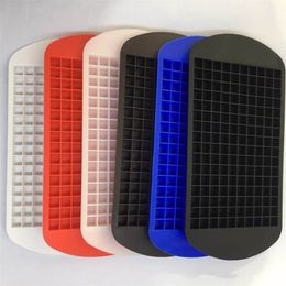 160 Grids Ice Tray Creative Small Ice Cube Mold Square Shape Silicone Fruit Ice Cube Maker Bar Kitchen Accessories