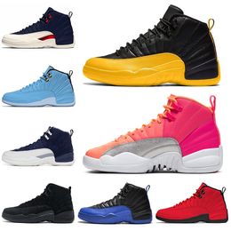 nike air jordan aj12 Nuevo 12 12s zapatos de baloncesto para hombre International Flight azul blanco hombres entrenadores Athletic deportivo nike air jordan aj12 Nuevo 12 12s zapatos de baloncesto para hombre International Flight azul blanco hombres entrenadores Athletic deportivo