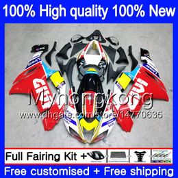 Body+8Gifts For KAWASAKI ZX 6R 6 R 600CC ZX636 2007 2008 209MY.148 ZX-636 ZX600 600 ZX6R 07 08 ZX 636 ZX-6R 07 08 Good New red Fairings