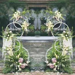 bulk stage decorative wedding pillars in with flower pot decor689