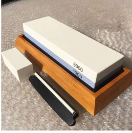 Good Quality Whetstone 2-IN-1 Sharpening Stone 6000/1000 Grit Waterstone Knife Sharpene, Sharpeners Grindstone