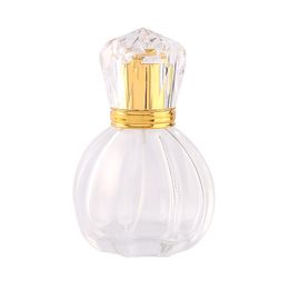 wholesale 50ml glass Refillable Portable sample perfume bottles Travel Spray Atomizer Empty perfume bottle