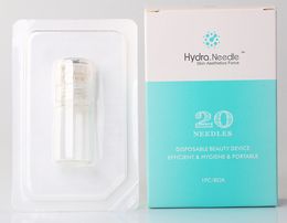 Aiguille Hydra automatique 20 bouteille Aqua Micro Channel timbre de derma système Fine Touch aiguille doré