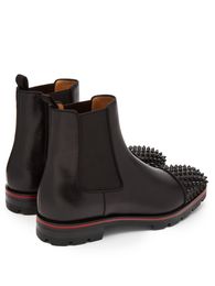 Tasarımcı-Tıknaz Topuk Sonbahar Ayak Bileği Patik Batı Ayakkabı Erkekler Krep Çizmeler Siyah Kahverengi Taktik Düz Boot