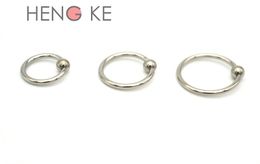 Grade 23 Titanium BCR Captive Bead Ring16G 8mm 10mm 12mm Ball Closure Lip Nose Ear Tragus Septum G23 Body Piercing Jewelry T2005072410