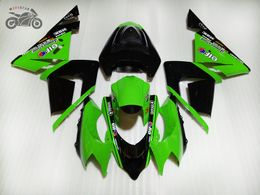 ninja zx10r 2005 carenatura verde Sconti Kit di carenatura per moto personalizzati per Kawasaki Ninja ZX10R 2004 2005 Green Body Repair Fairings Set ZX-10R 04 05 ZX 10R 04-05