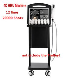 Professional 3D 4D HIFU Machine 20000 Shots High Intensity Focused Ultrasound Anti-wrinkle For Face Lift Breast And Body slimming