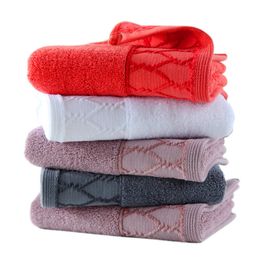 Factory Wholesale Cotton Adult Towel Thickening Hotel Soft Absorbent Towel Can Be Customised Embroidery