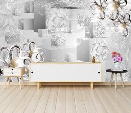 custom 3D Wallpaper Mural Jewellery Living Room Bedroom children's room Background home improvement A painting for the wall murals wallpapers decor luxury