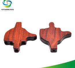 2025 Red Sandalwood Five-hole Pipe Palm Modeling Creative Tobacco Tool