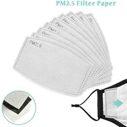 5 Layers Adult Child Disposable Mask Pads Insert Filter Mat Activated Carbon Masks Replaceable Filters PM2.5 Mask Pad ZZA2086 120Pcs