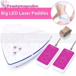 Home Use Fitness 635&650nm Laser 5mw Body Slimming Cellulite Removal Machine With 2 Big LED Laser Panels