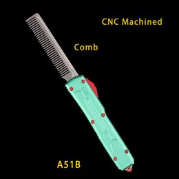 -Schelin Combate automático UTX 85 Pocket Auto Cuchillo CNC mecanizado EDC Herramientas Hombre Cuchillo de regalo Cuchillos de caza al aire libre MT Combs