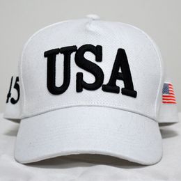 Trump Hat Baseball Caps Make America Great Again Hats Donald Trump Republican Snapback USA Flag Mens Womens Cap GGA2640