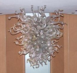 Modern Lamps Design Blown Chandeliers Home Hotel Lobby Lighting Luxury Art Decoration Glass Pandent Lamp with LED Bulbs