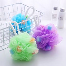 30 Gram Mesh Bath Sponge Small Mesh Pouf Bath Ball Colorful Mesh Shower Sponges for Kids