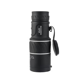 Saling 40X60Dual Focus Dual Green Film High Powered Monocular Telescope Big Eyepiece for Hunting