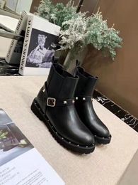 Classic European Style Roman Shoes, Ladies'Shoes, Martin Boots,zipper Motorcycle Boots, sexy boots rivert decoration Belt buckle decoration