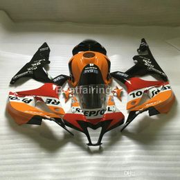 Injection Mould fairings for Honda CBR600RR 2007 2008 yellow red black fairing kit CBR600RR 07 08 LL01