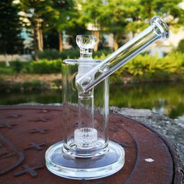 New Sidecar Mouthpiece Glass Bong Mobius Water Pipes Matrix Perc Dab Rigs Clear Oil Rig Unique Hookah With Bowl MB01