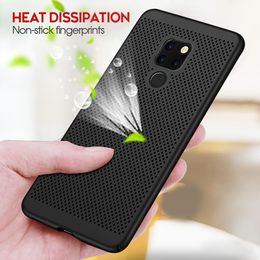 Hard PC Case For Huawei Honour 8X Heat Dissipation Protective Back Cover Shell For Huawei Mate 20 Mate 10 Pro Lite P20 Lite Pro