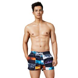 New Seobean Floral Mens Board Shorts Men Beach Swimsuit Short Male Bermudas Beachwear Bathing Suit Quick Dry