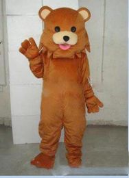 2019 factory hot MascotNew adult PEDO BEAR Mascot Costume Halloween gift costume characters sex dress